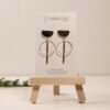 Bella Drop Stud Earring - Image 2